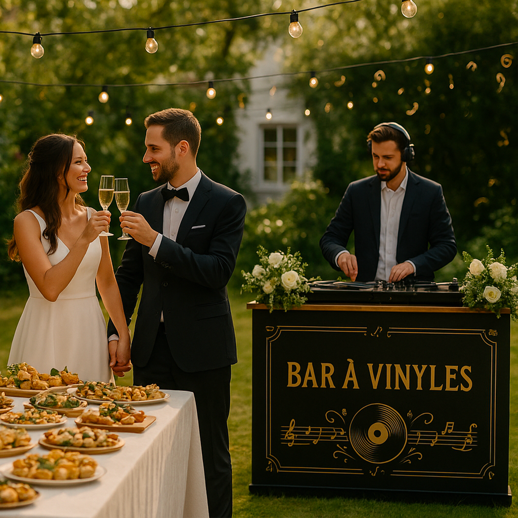 Bar à vinyles
